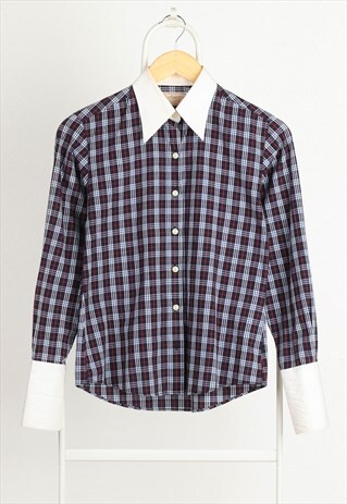 burberry nova check long sleeve shirt