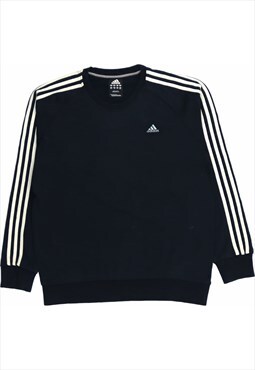 Vintage 90's Adidas Sweatshirt Spellout Heavyweight