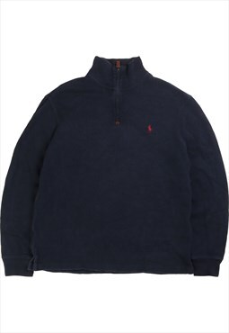 Vintage  Ralph Lauren Jumper / Sweater Quarter Zip Ribbed