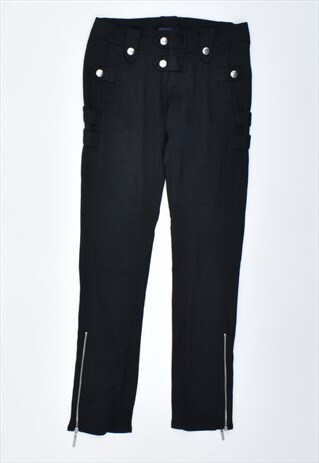 VINTAGE 90'S VERSACE TROUSERS BLACK
