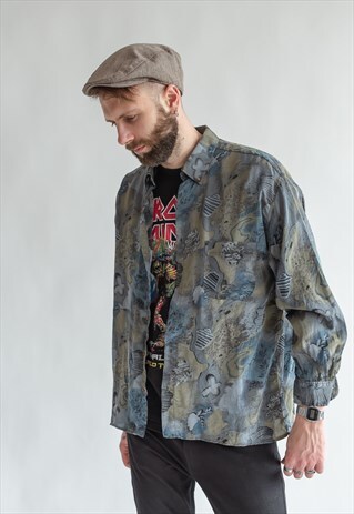 VINTAGE 80S MULTICOLOR FESTIVAL SHIRT