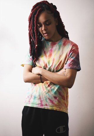 VINTAGE FESTIVAL TIE DYE T-SHIRT