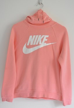 Vintage Nike Pink Hoodie - Small Size