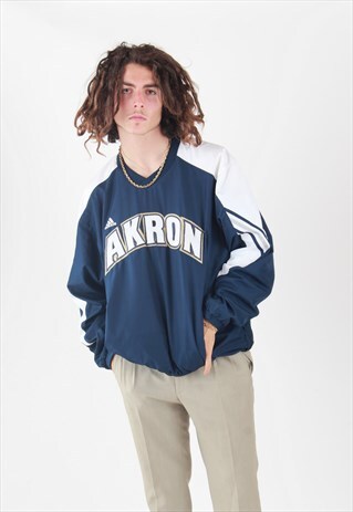 VINTAGE ADIDAS PULL-OVER WINDBREAKER JACKET