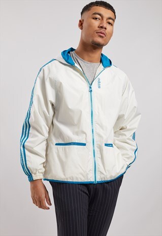 VINTAGE ADIDAS HOODED SHELL JACKET