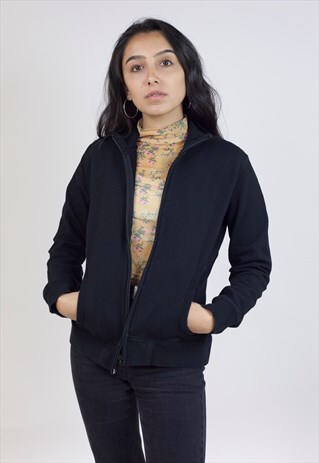 VINTAGE CARHARTT BLACK SPORTS JACKET