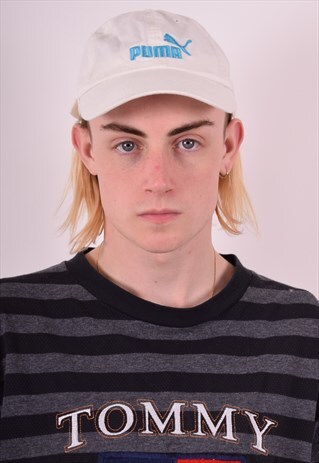 PUMA MENS VINTAGE CAP ONE SIZE WHITE 90S