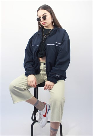 90'S RETRO BLUE TRACK JACKET