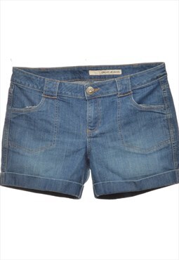 Vintage Beyond Retro DKNY Embroidered Denim Shorts - W36