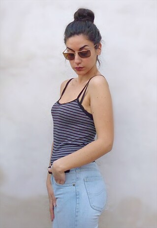 VINTAGE 90'S STRIPED TOP