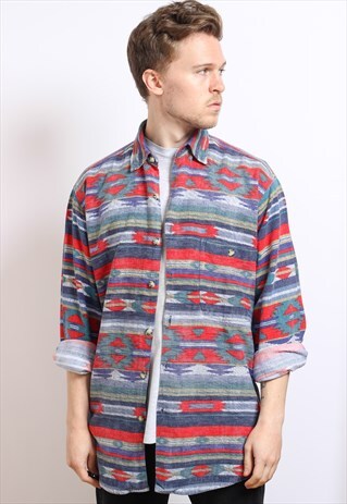 VINTAGE AZTEC NAVAJO SHIRT