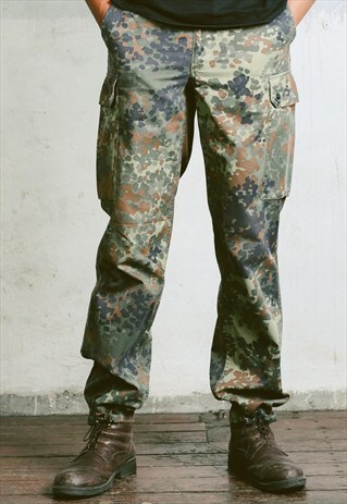 VINTAGE GERMAN CAMO TROUSERS
