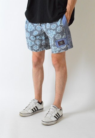 VINTAGE 90S ABSTRACT SHORTS