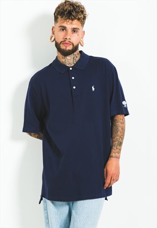 VINTAGE 90S POLO RALPH LAUREN POLO T-SHIRT / S0589