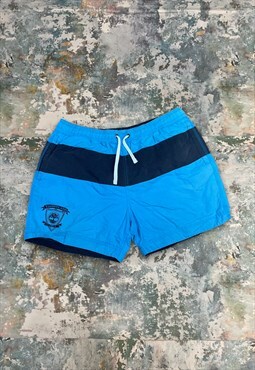 Vintage Y2K Timberland Spell Out Swimming Shorts