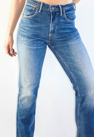 LEVI'S 519 SLIM FIT RAW HEM JEANS