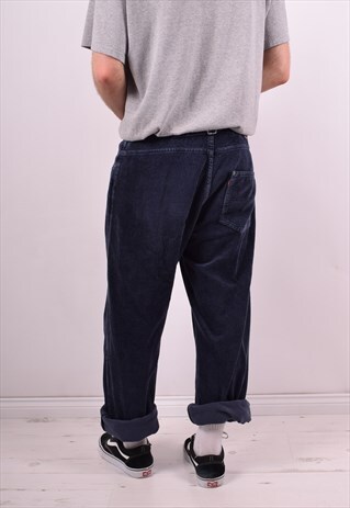 LEVI'S 541 MENS VINTAGE CORDUROY JEANS W36 L34 BLUE 90S
