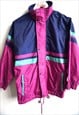 VINTAGE RAINCOAT PARKA WINDBREAKER JACKET RAIN COAT TRACK