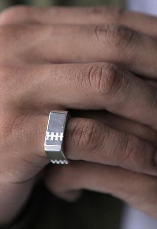 MENS SILVER RING WOMENS SILVER RING FESTIVAL CLOTHING 1038