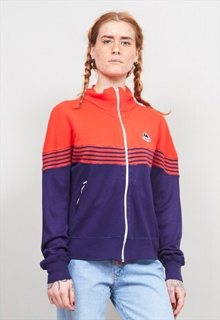 VINTAGE 70'S KAPPA TRICOLOUR SPORTS TRACKSUIT JACKET