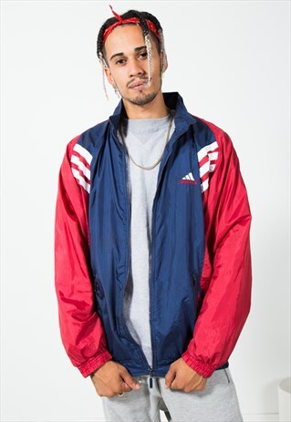 VINTAGE ADIDAS SPORT SHELL JACKET / S1883