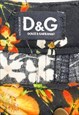 VINTAGE Y2K D&G FLORAL CARGO STYLE PANTS 