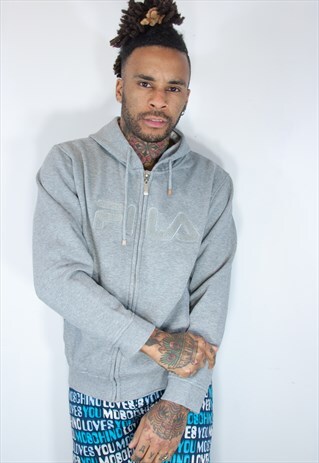 FILA VINTAGE EMBROIDED HOODIE
