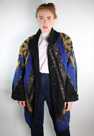 90S VINTAGE COAT MOHAIR
