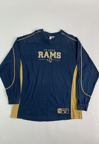 NFL ST LOUIS RAMS HEAVYWEIGHT LONG SLEEVE TEE