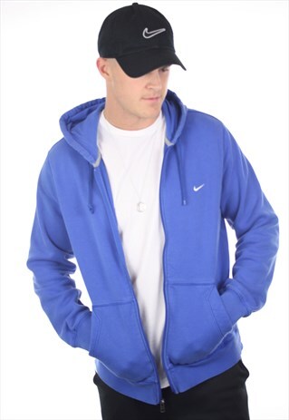 VINTAGE NIKE FULL ZIP HOODIE SWEATSHIRT