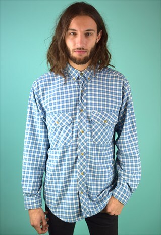 VINTAGE 90'S CHECKED SHIRT