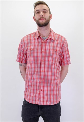 VINTAGE WRANGLER CHECK SHIRT IN MEDIUM