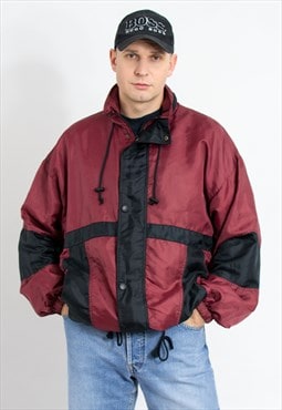 Vintage 90's oversized jacket shell windbreaker men L