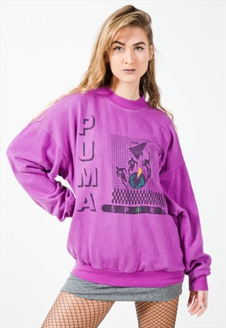 VINTAGE 90'S PUMA SWEATSHIRT OVERSIZED / S3498