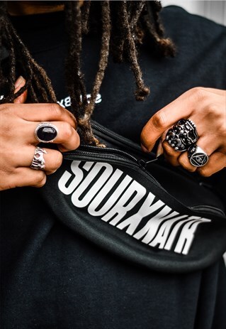 LOGO BLACK BUMBAG
