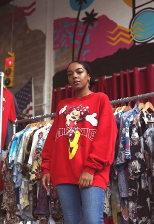 MINNIE MOUSE CREWNECK SWEATSHIRT DISNEY