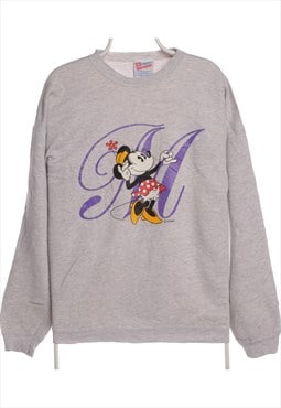 Vintage 90's Hanes Sweatshirt Crewneck Mickey Mouse Minnie