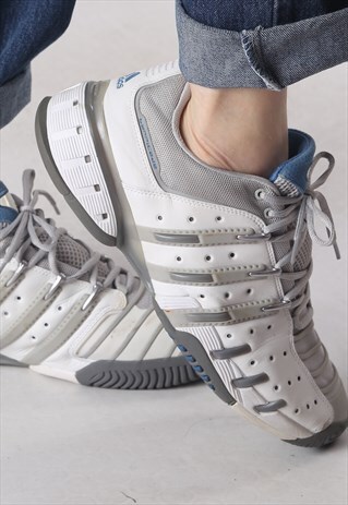 ADIDAS BARRICADE TRAINERS UK 11.5 , US 12, (K53P)