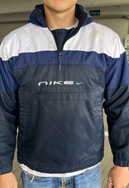 Vintage Nike pullover spellout jacket 