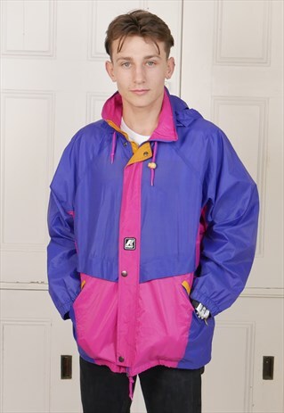 80S WINDBREAKER OUTDOOR SHELL JACKET K-WAY