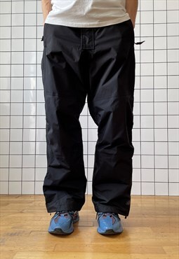 Vintage NIKE ACG Pants Cargo Ski Shell 90s Black