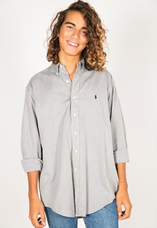 VINTAGE 80S POLO RALPH LAUREN SHIRT / R0124