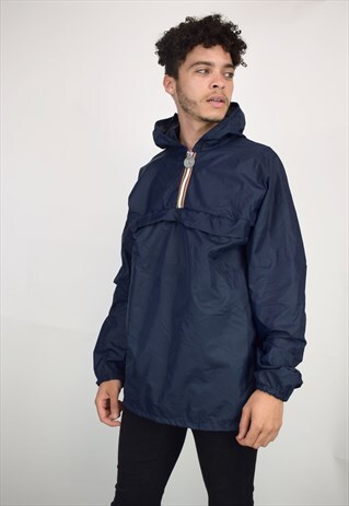 VINTAGE 90'S K-WAY 1/4 ZIP