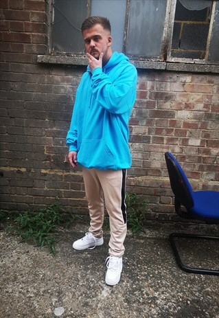 SAPPHIRE BLUE CLASSIC FIT HOODIE