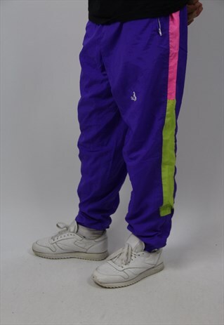 VINTAGE SHELL TRACKSUIT BOTTOMS