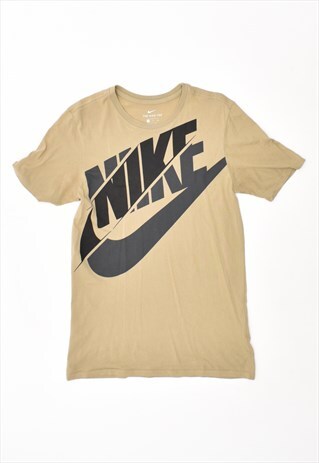 VINTAGE NIKE T-SHIRT TOP KHAKI