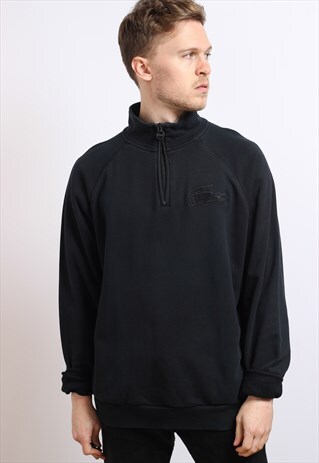 VINTAGE LACOSTE HALF ZIP SWEATSHIRT