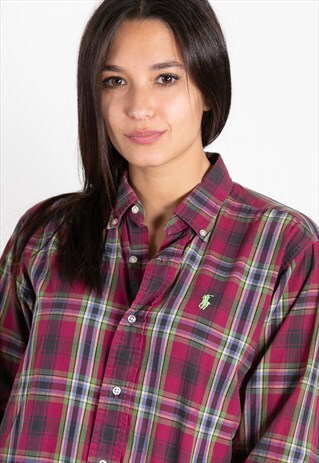 VINTAGE 80S POLO RALPH LAUREN SHIRT / S2021