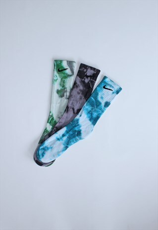 NIKE UNISEX CUSTOM TIE DYE SOCK - MIKE TIEDYSON - PACK 2