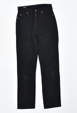 Vintage Lee High Waist Jeans Straight Black